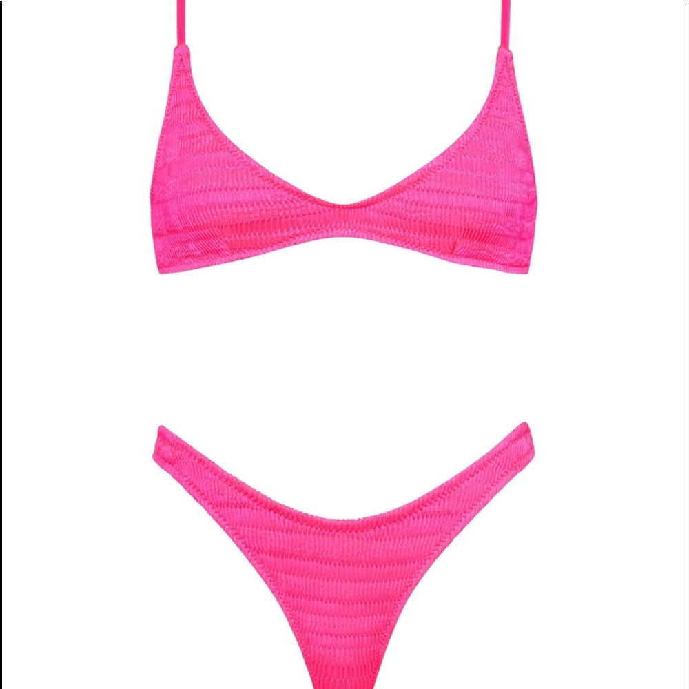 Triangl NWOT swimsuit neon pink MAIA MYSA